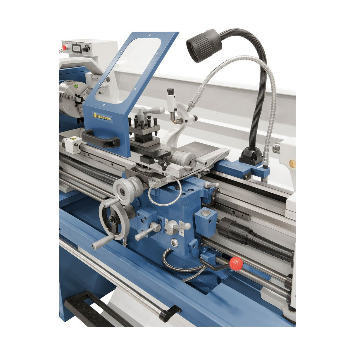 BERNARDO Leit- und Zugspindeldrehmaschine – Modell Standard 165 V-D inkl. 3-Achs-Digitalanzeige ES-12 V