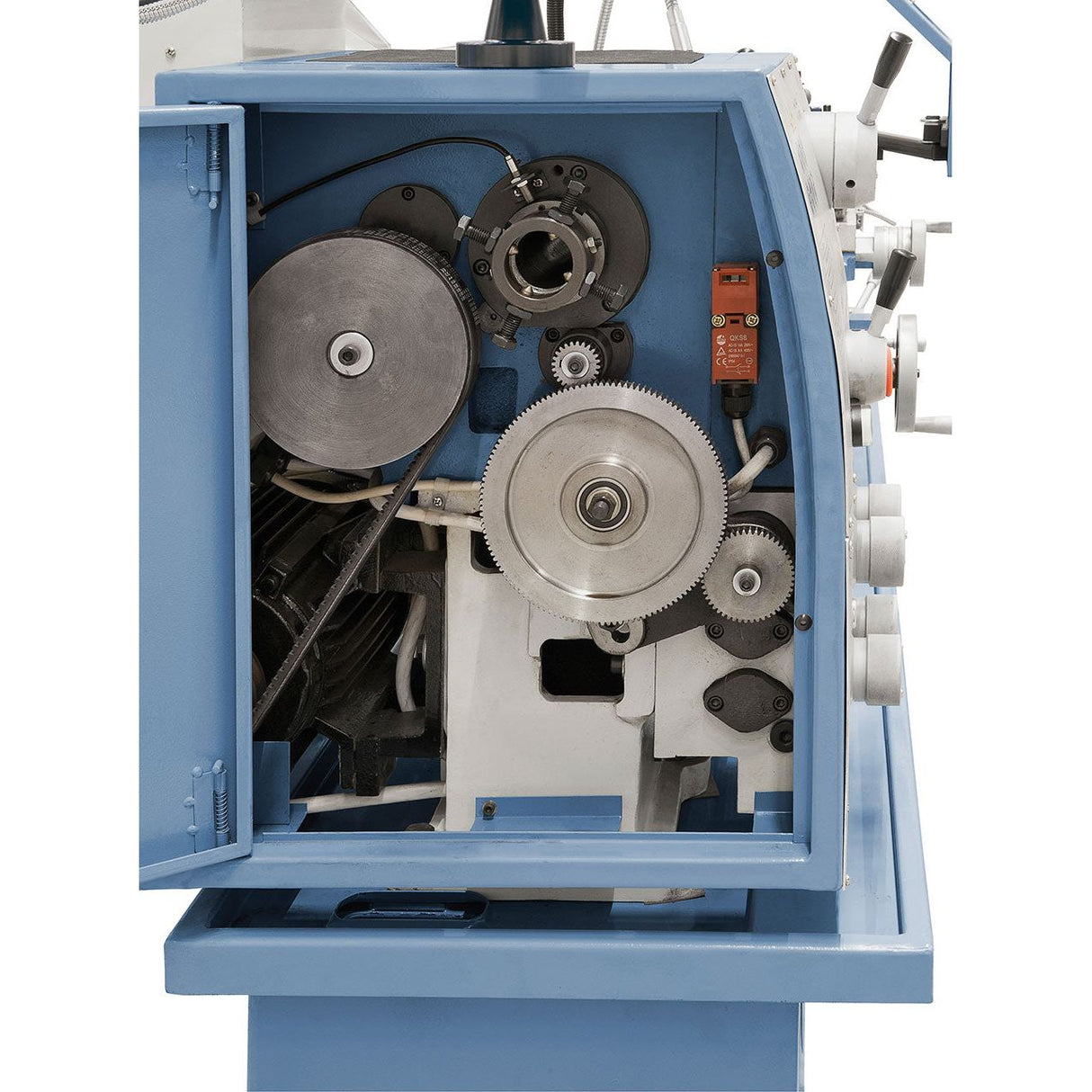BERNARDO Leit- und Zugspindeldrehmaschine – Modell Standard 165 V-Top inkl. 3-Achs-Digitalanzeige ES-12 V
