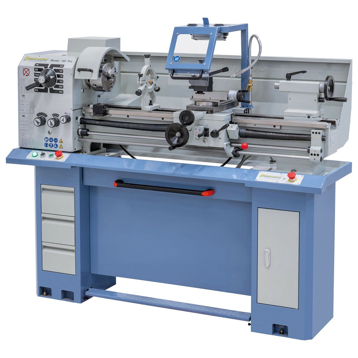 BERNARDO Leit- und Zugspindeldrehmaschine – Modell Master 165 Pro
