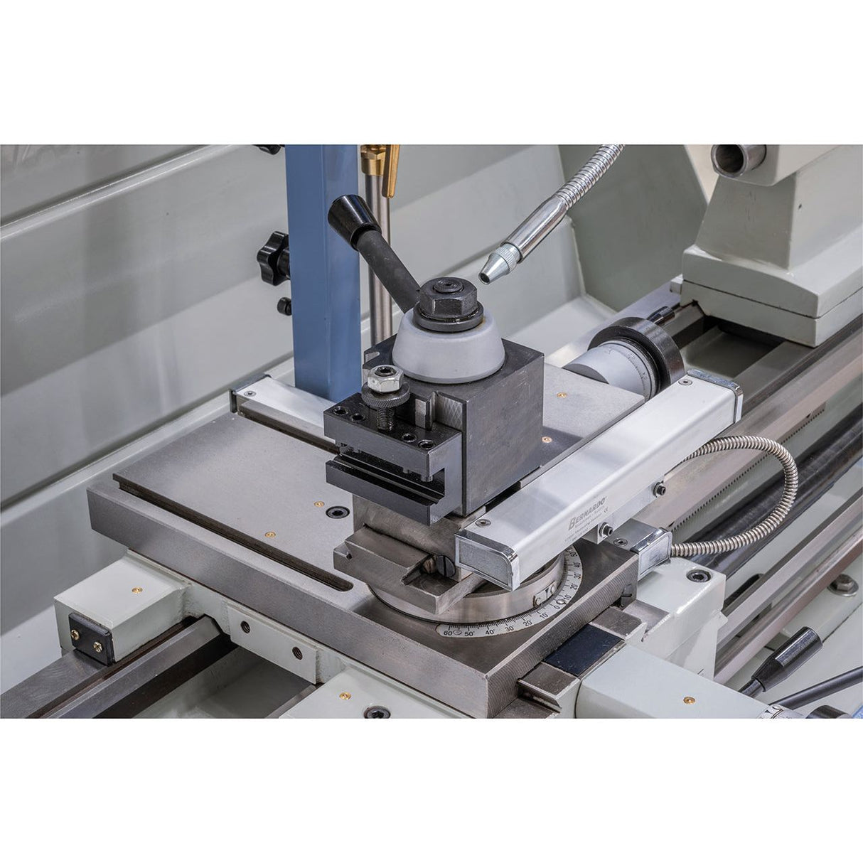 BERNARDO Leit- und Zugspindeldrehmaschine – Modell Master 165 Pro inkl. 3-Achs-Digitalanzeige ES-12 V