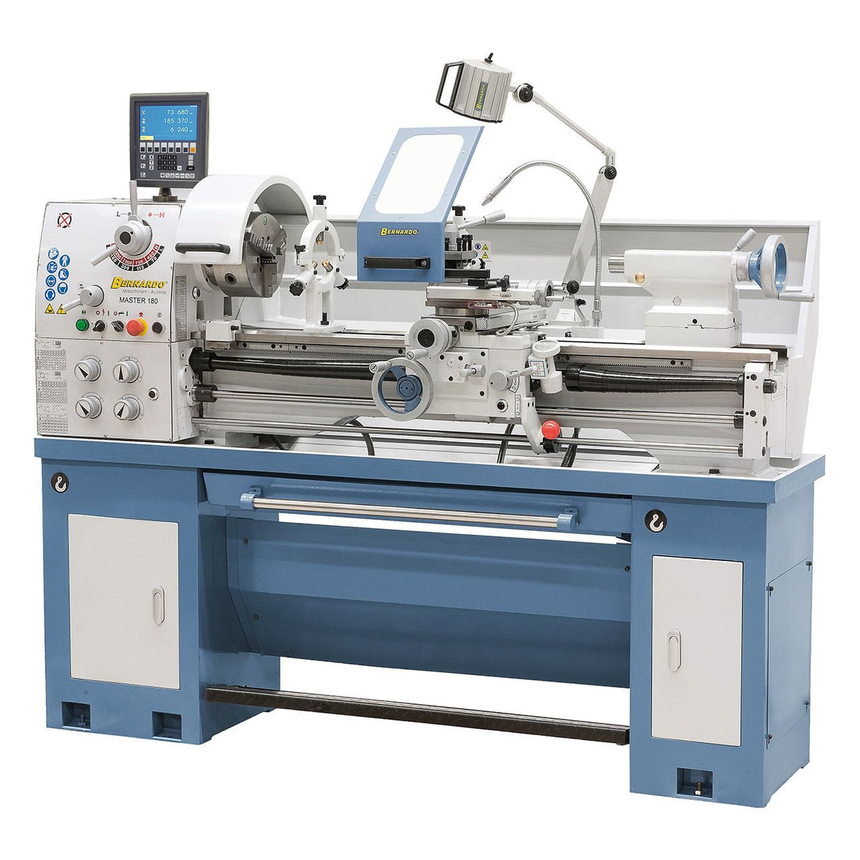 BERNARDO Universaldrehmaschine – Modell Master 180 inkl. 3-Achs-Digitalanzeige ES-12 V