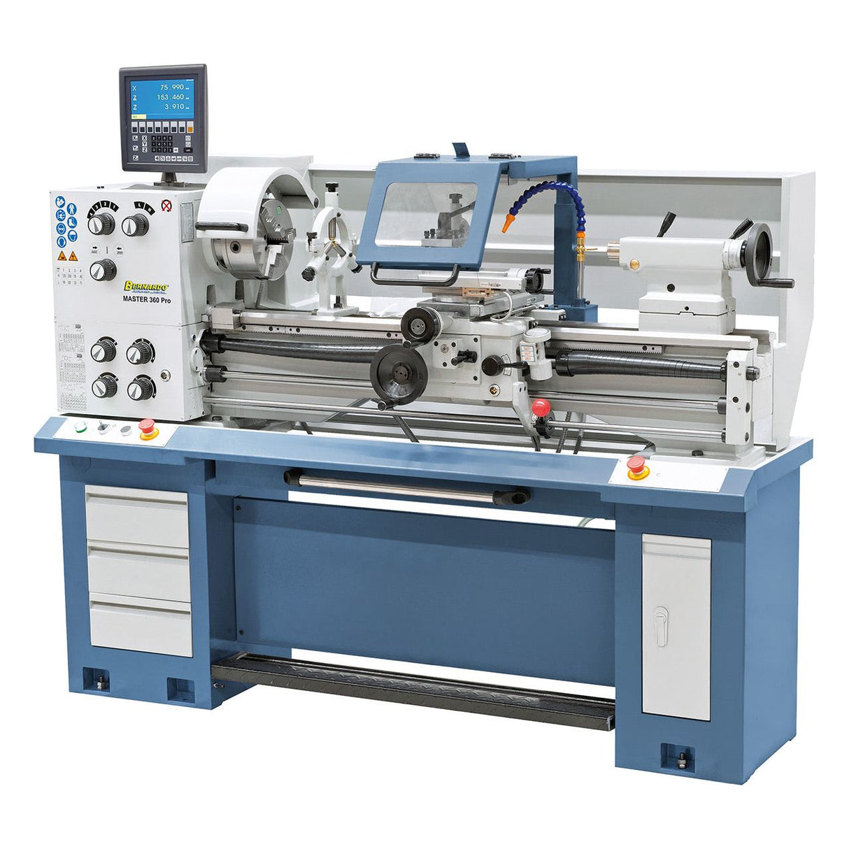 BERNARDO Universaldrehmaschine – Modell Master 360 Pro inkl. 3-Achs-Digitalanzeige ES-12 V