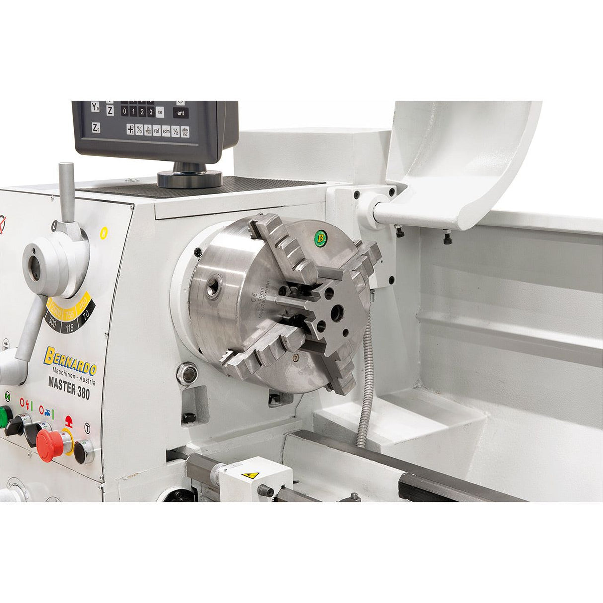 BERNARDO Universaldrehmaschine – Modell Master 380 inkl. 3-Achs-Digitalanzeige ES-12 V