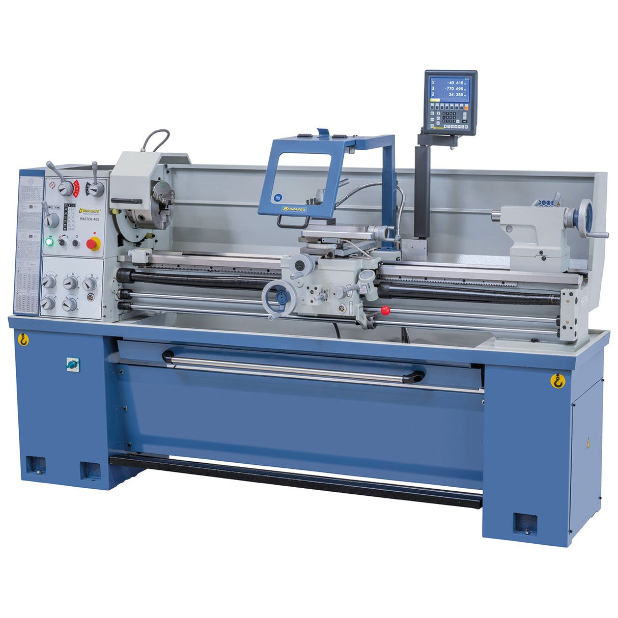 BERNARDO Universaldrehmaschine – Modell Master 400 x 1500 inkl. 3-Achs-Digitalanzeige ES-12 V