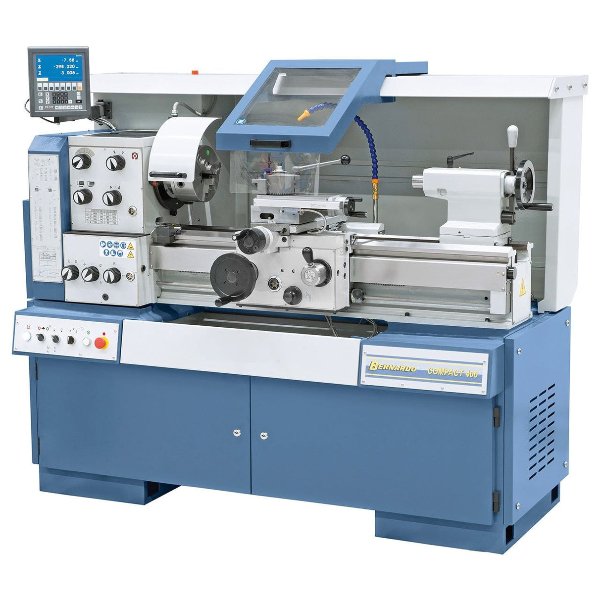 BERNARDO Universaldrehmaschine – Modell Compact 400 inkl. 3-Achs-Digitalanzeige ES-12 V