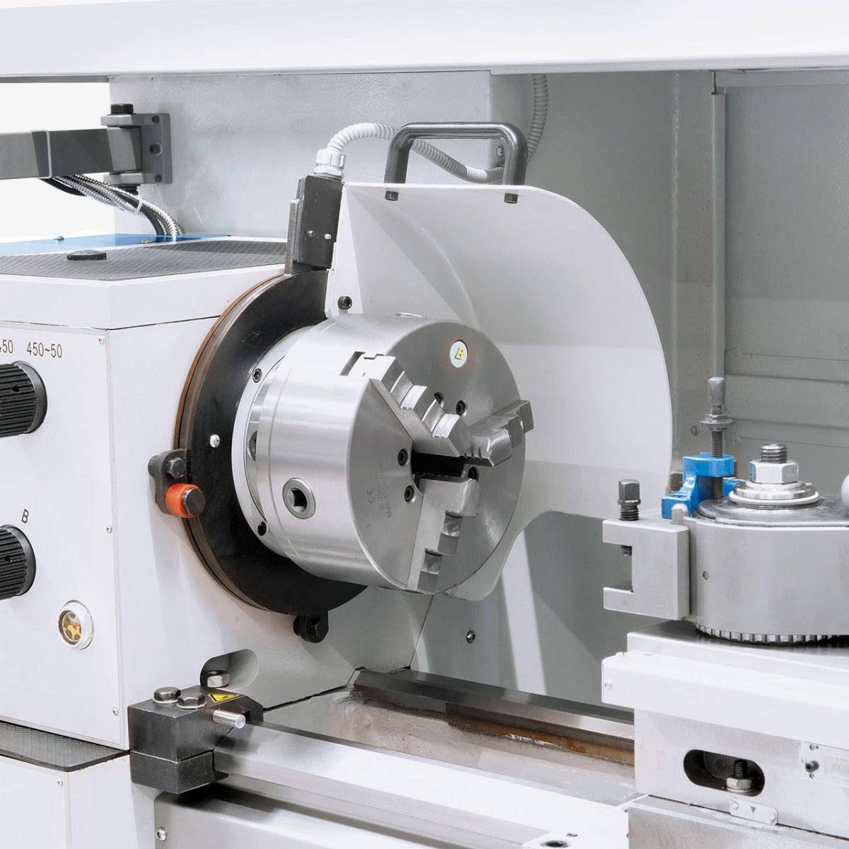 BERNARDO Universaldrehmaschine mit stufenloser Drehzahl – Modell Compact 400 V inkl. 3-Achs-Digitalanzeige ES-12 V