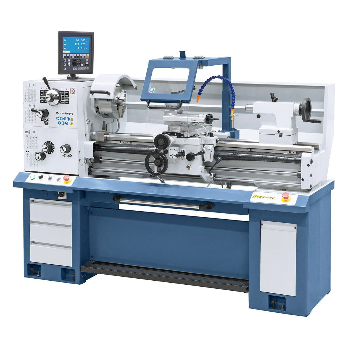 BERNARDO Universaldrehmaschine – Modell Master 410 Pro inkl. 3-Achs-Digitalanzeige ES-12 V