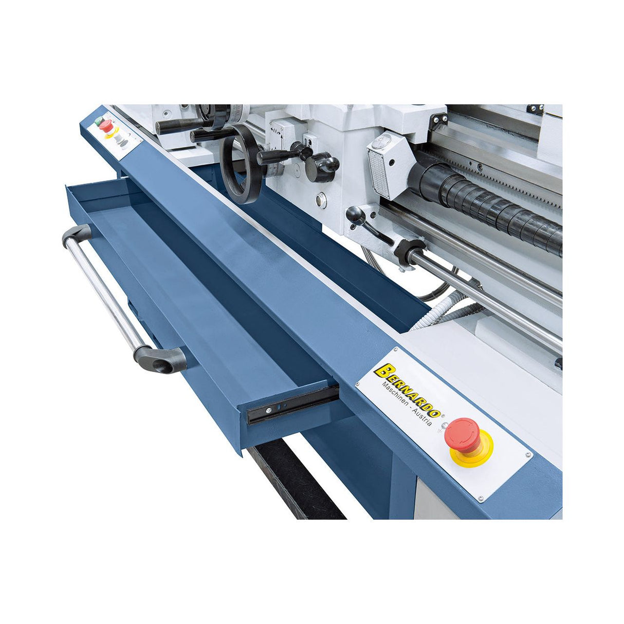 BERNARDO Universaldrehmaschine mit stufenloser Drehzahl – Modell Master 410 Pro Vario inkl. 3-Achs-Digitalanzeige ES-12 V