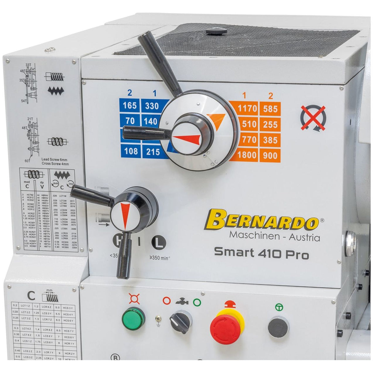BERNARDO Universaldrehmaschine – Modell Smart 410 x 1000 Pro inkl. 3-Achs-Digitalanzeige