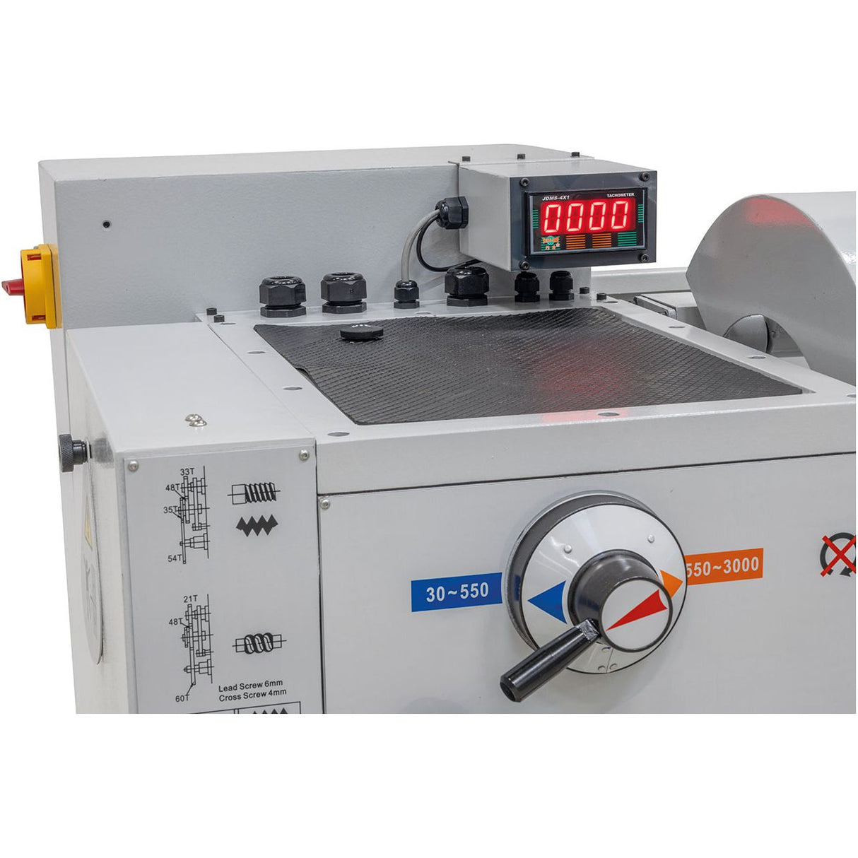 BERNARDO Universaldrehmaschine mit stufenloser Drehzahl – Modell Smart 410 x 1000 Pro Vario inkl. 3-Achs-Digitalanzeige