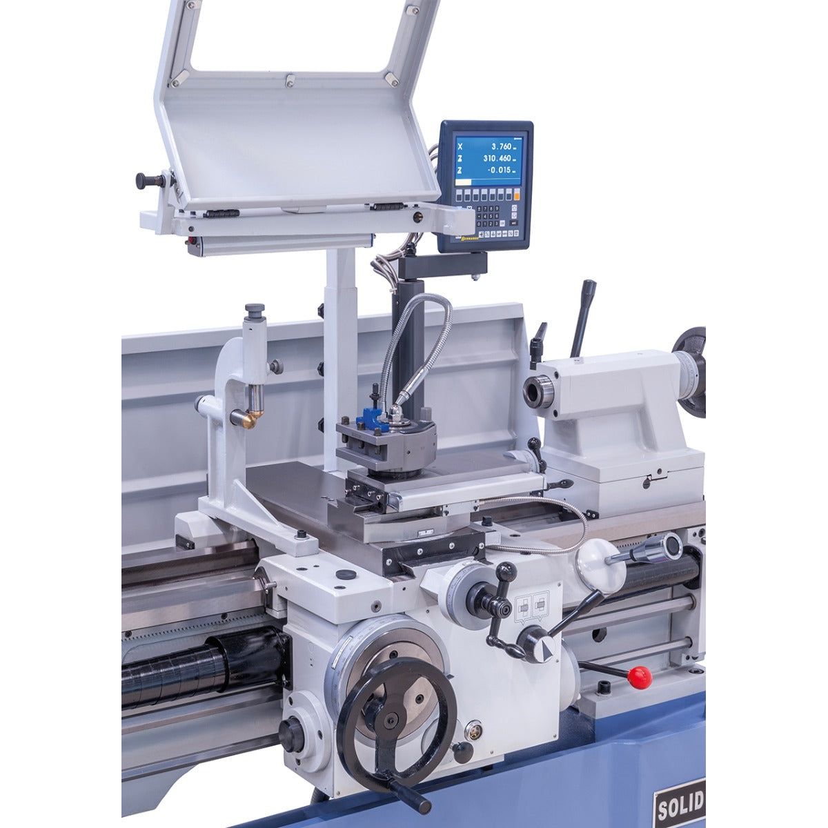 BERNARDO Universaldrehmaschine – Modell Solid 460 x 1000 Pro inkl. 3-Achs-Digitalanzeige