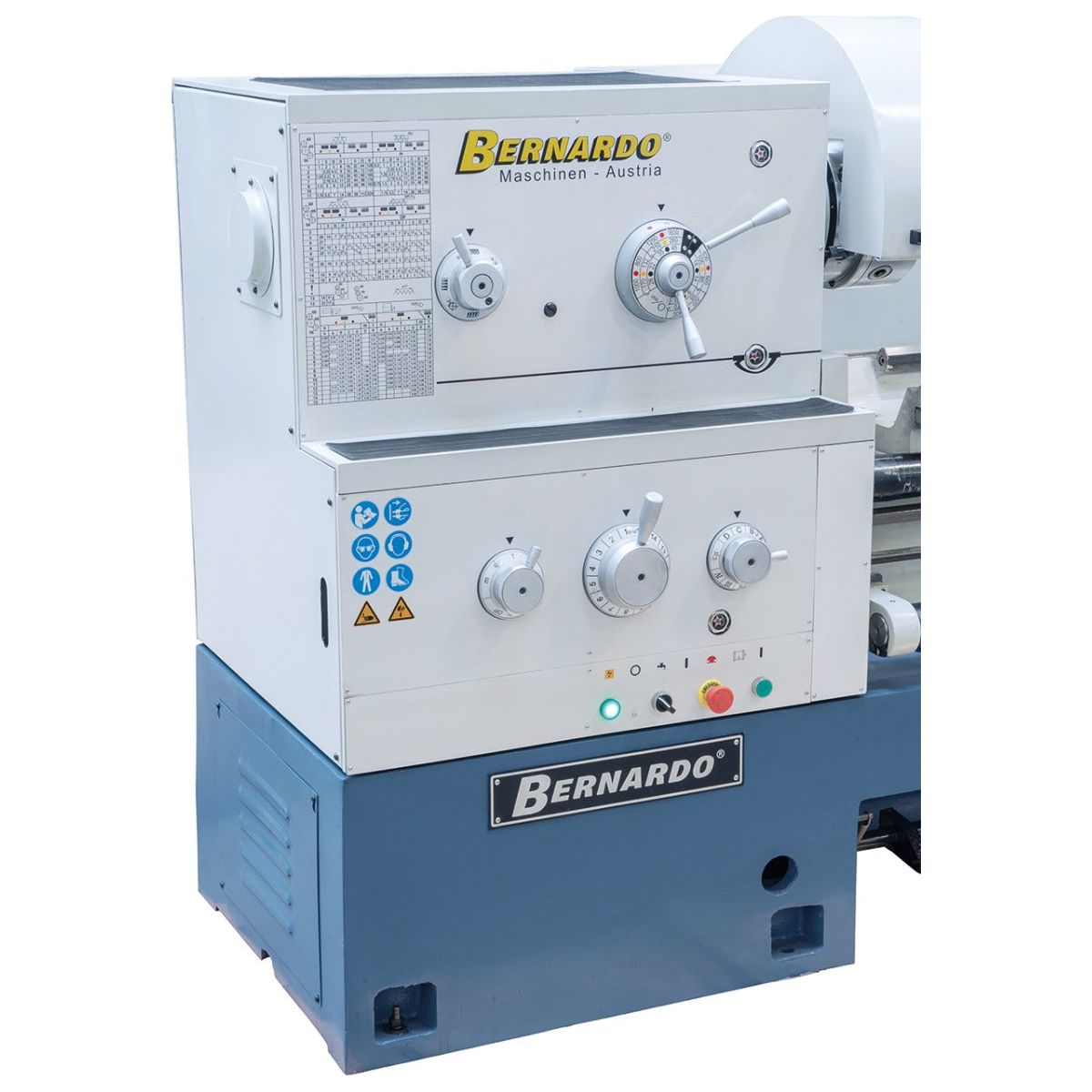 BERNARDO Universaldrehmaschine – Modell Goliath 500 x 1500 inkl. 3-Achs-Digitalanzeige