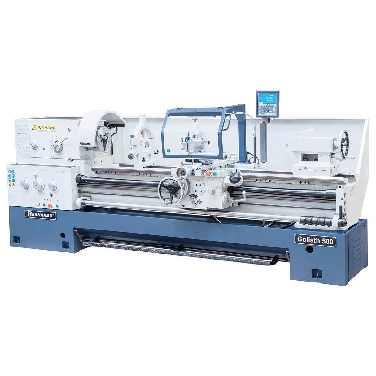 BERNARDO Universaldrehmaschine – Modell Goliath 500 x 3000 inkl. 3-Achs-Digitalanzeige