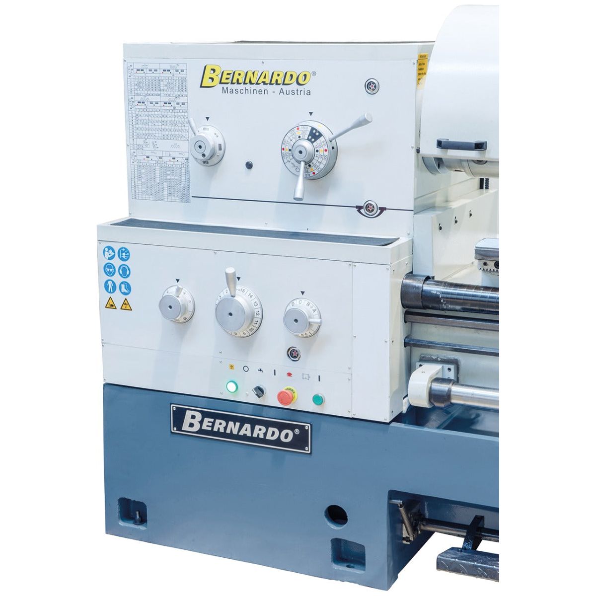 BERNARDO Universaldrehmaschine – Modell Goliath 500 x 1000 inkl. 3-Achs-Digitalanzeige