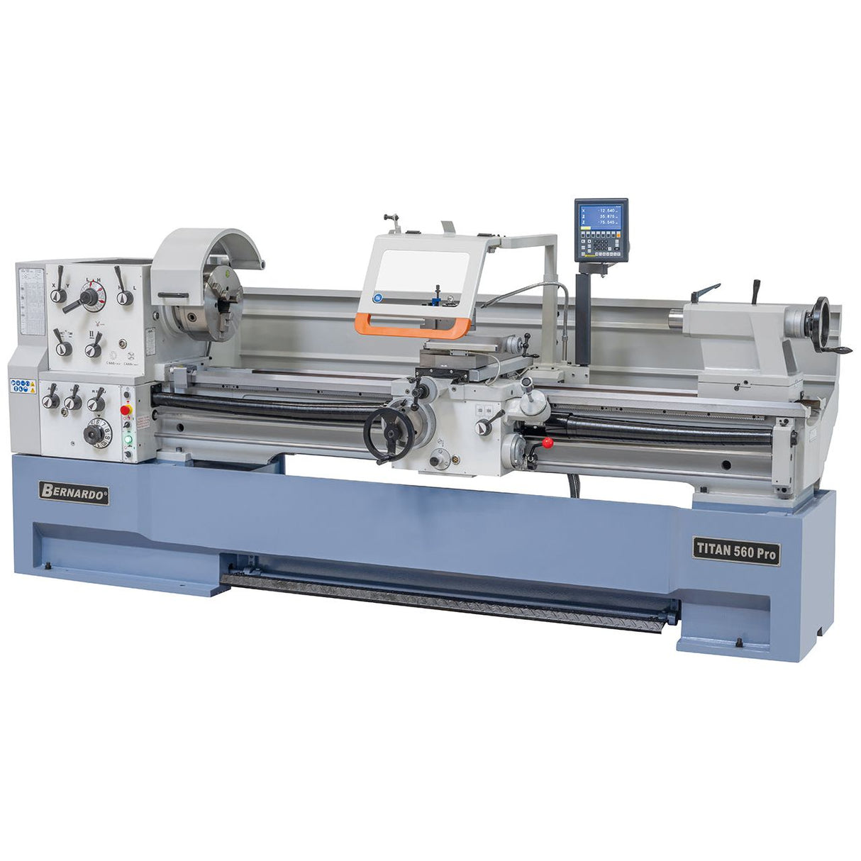 BERNARDO Universaldrehmaschine – Modell Titan 560 x 2000 Pro inkl. 3-Achs-Digitalanzeige