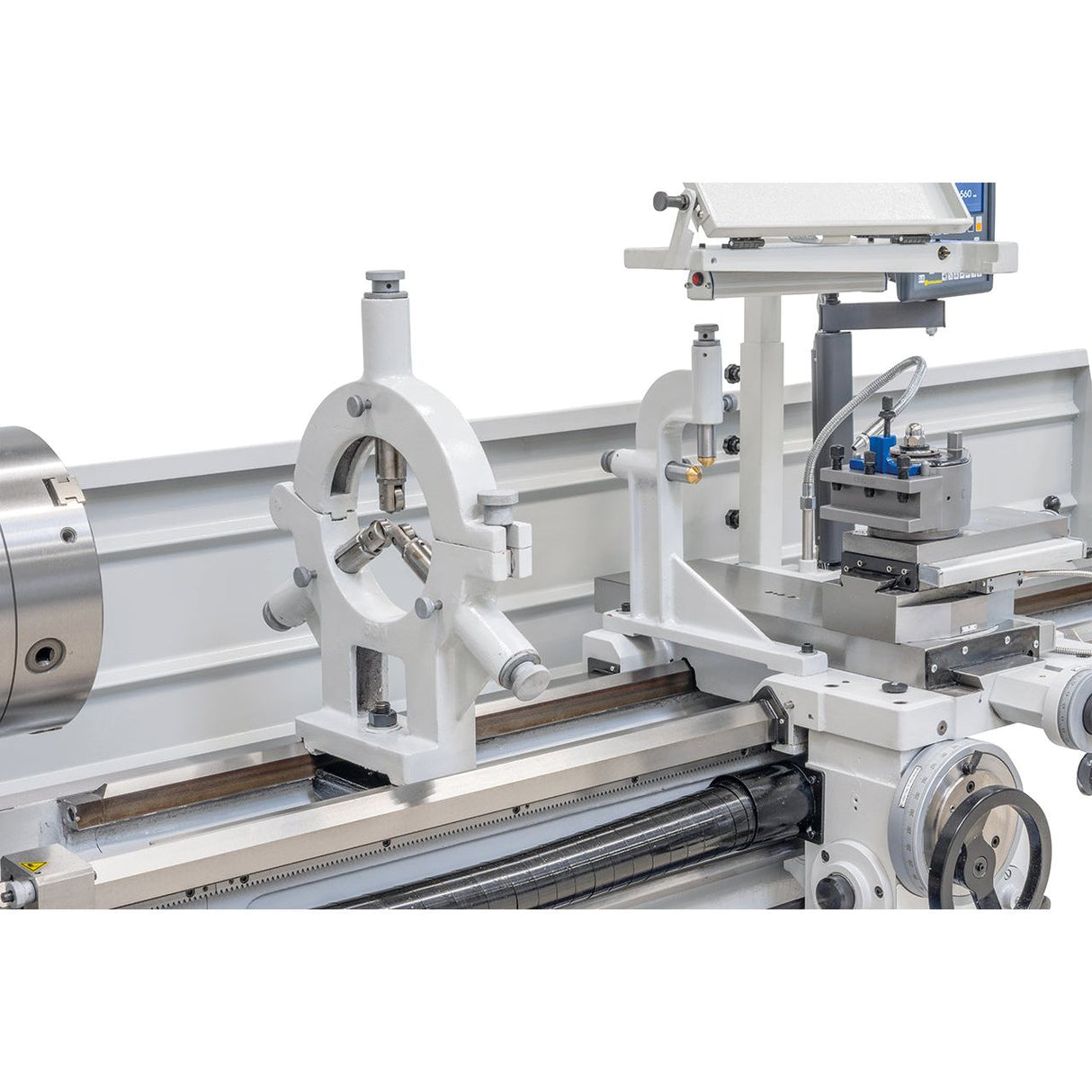 BERNARDO Universaldrehmaschine – Modell Titan 560 x 2000 Pro inkl. 3-Achs-Digitalanzeige