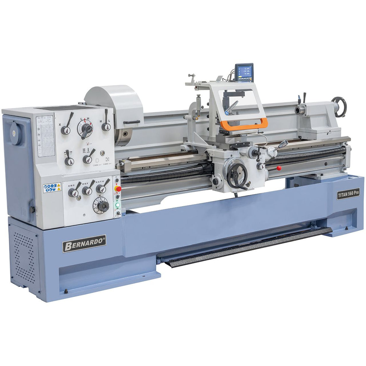 BERNARDO Universaldrehmaschine – Modell Titan 560 x 2000 Pro inkl. 3-Achs-Digitalanzeige
