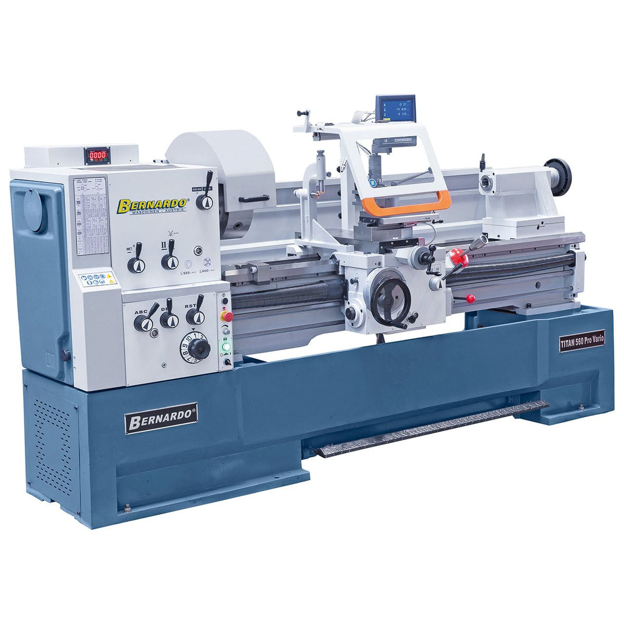 BERNARDO Universaldrehmaschine mit stufenloser Drehzahl – Modell Titan 560 x 2000 Pro Vario