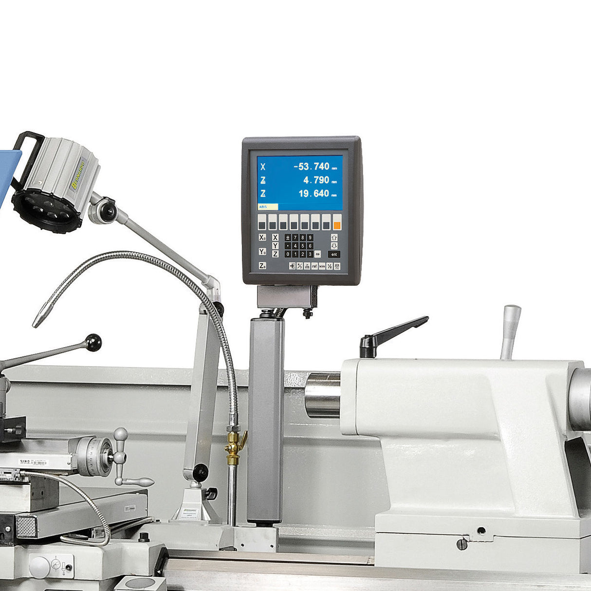 BERNARDO Universaldrehmaschine – Modell Titan 660 x 2000 inkl. 3-Achs-Digitalanzeige