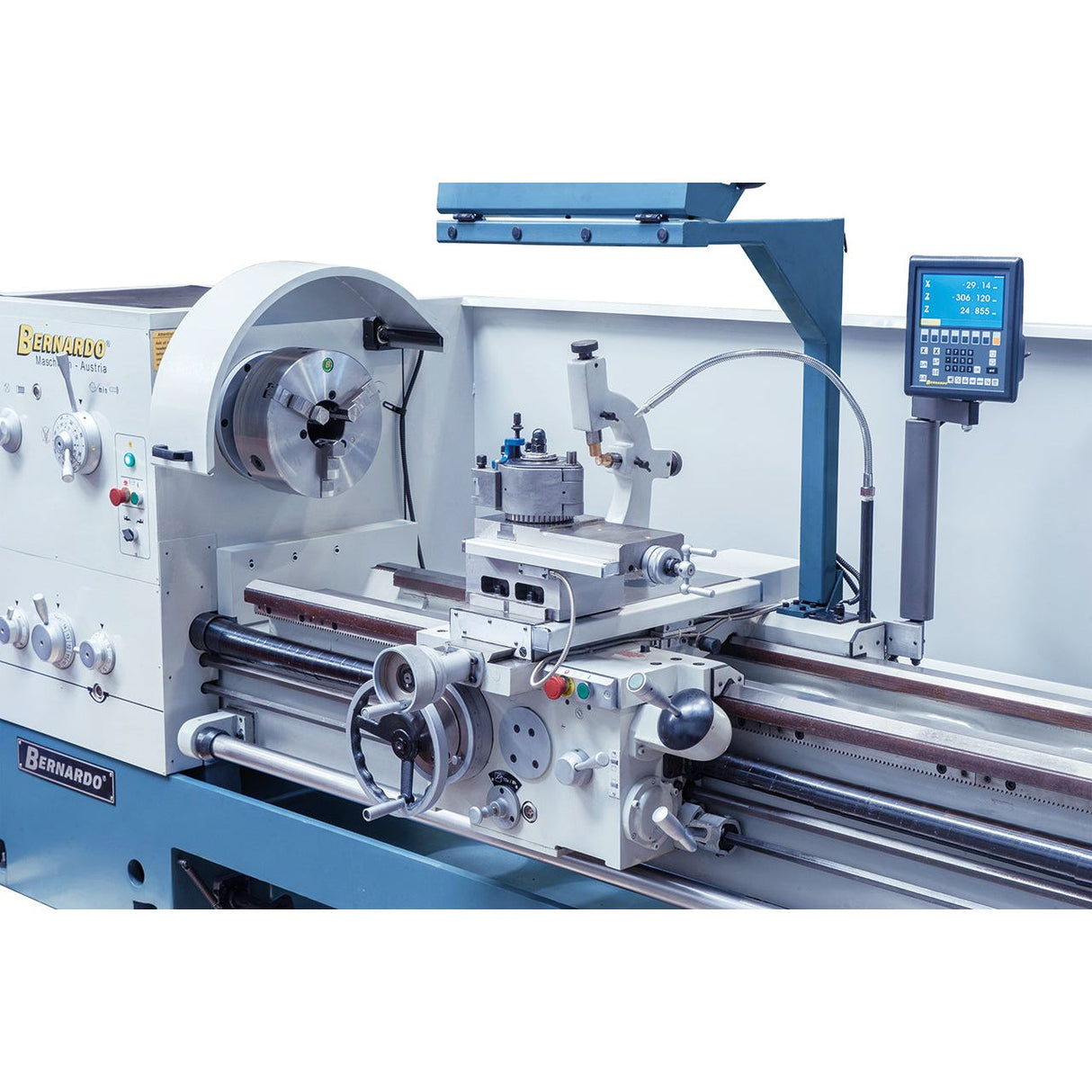 BERNARDO Universaldrehmaschine – Modell Goliath 660 x 2000 inkl. 3-Achs-Digitalanzeige