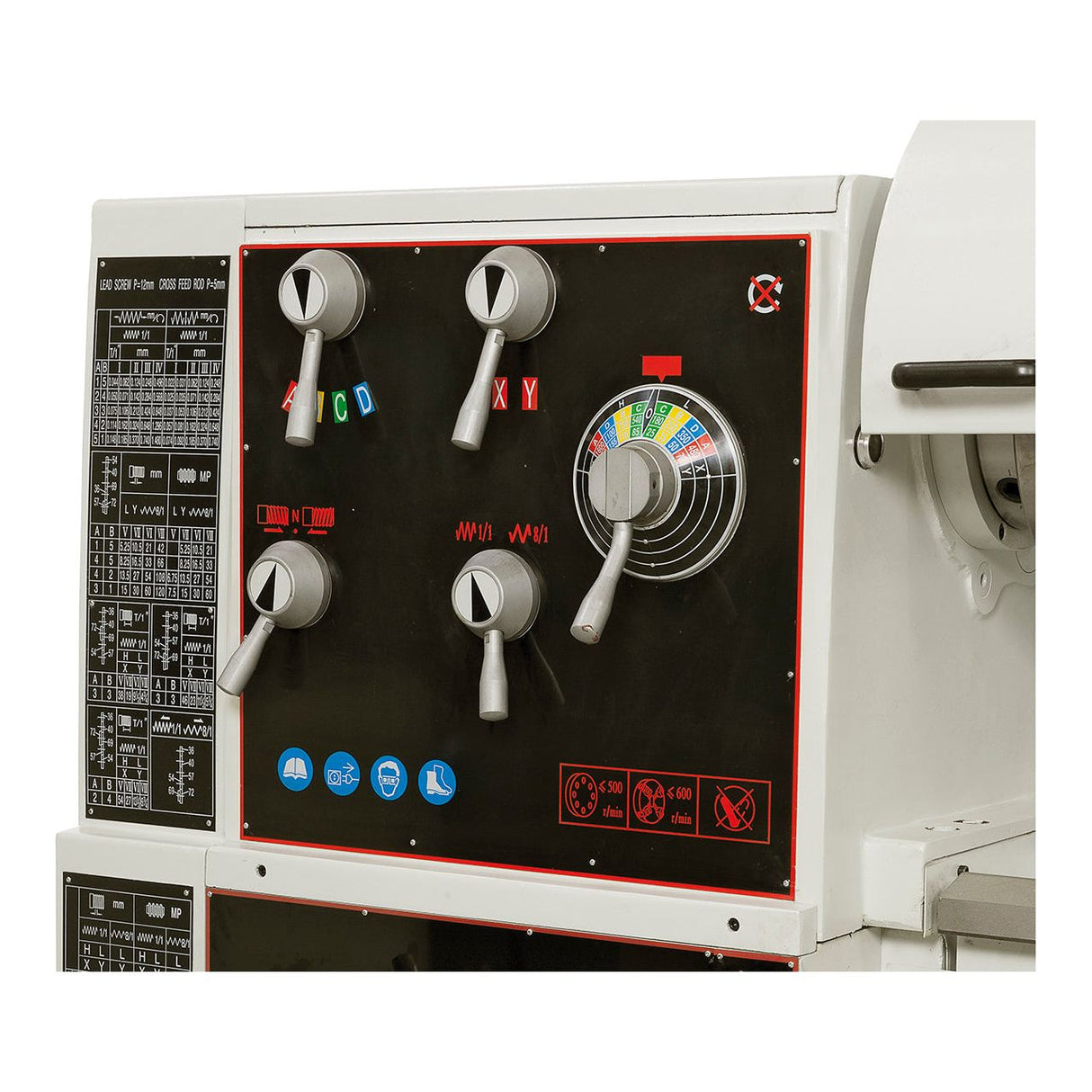 BERNARDO Universaldrehmaschine – Modell Titan 800 x 2000 inkl. 3-Achs-Digitalanzeige