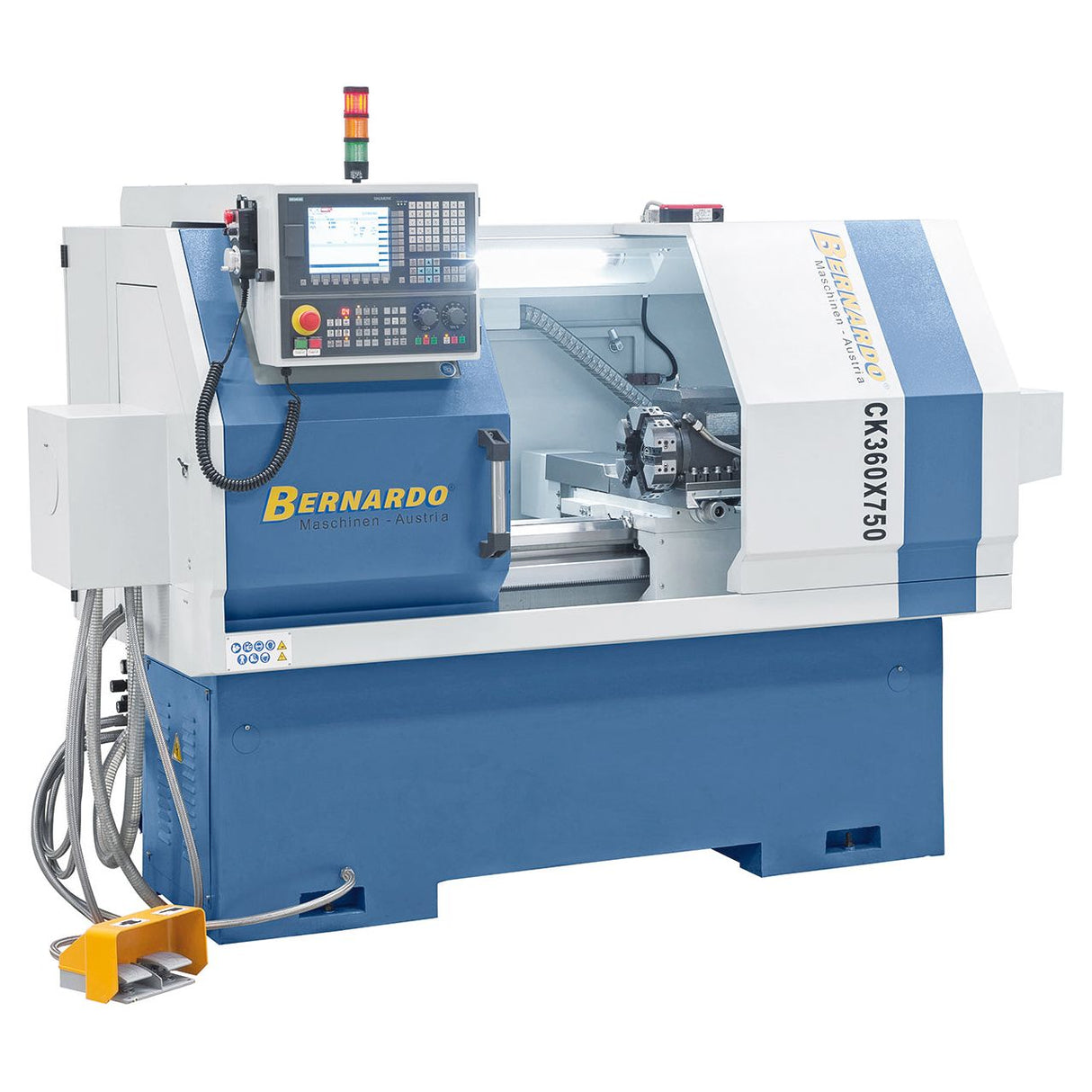 BERNARDO CNC-Drehmaschine – Modell CK 360 x 750