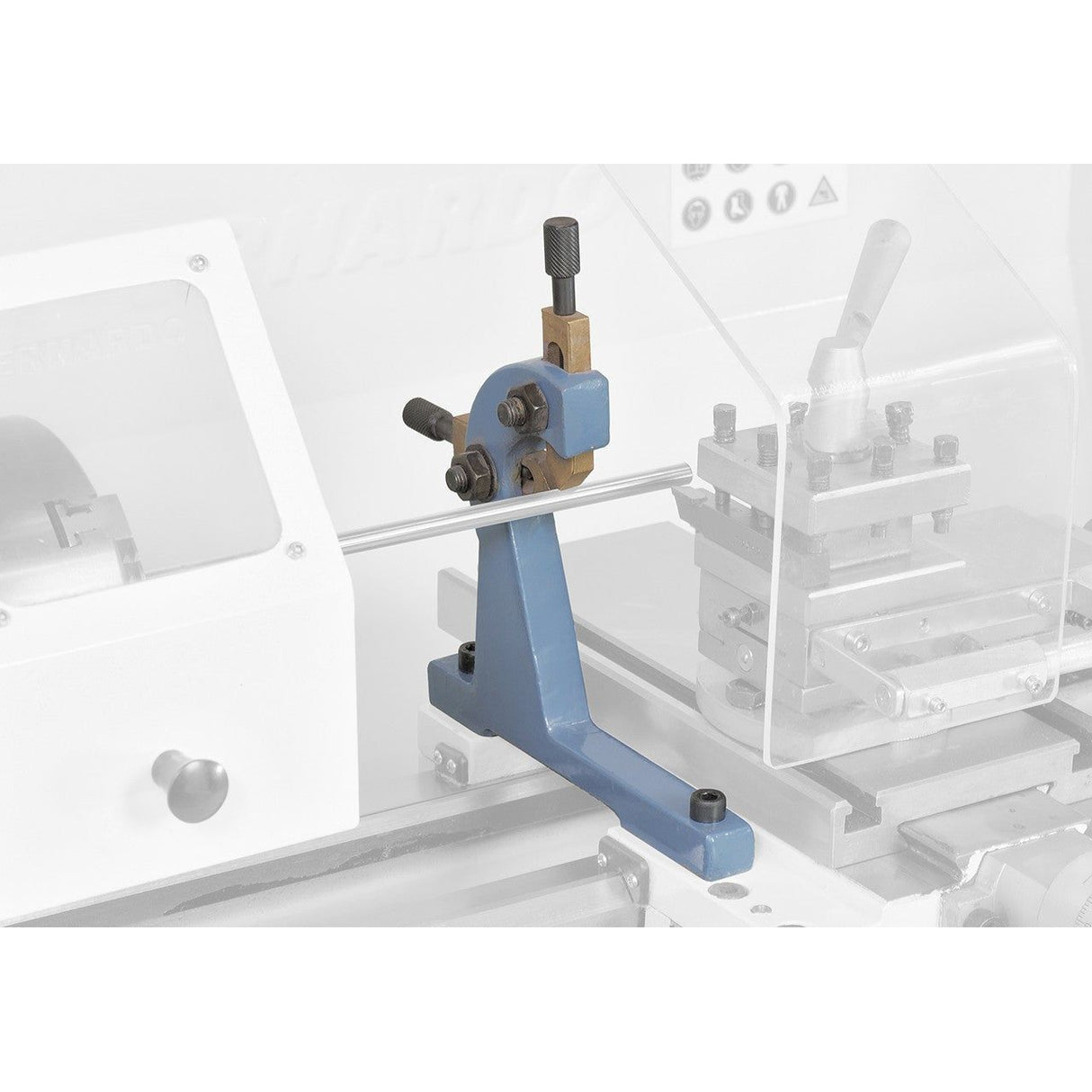 BERNARDO Zubehör für Drehmaschine – Modell Mitlaufende Lünette für Profi(center) 700 TOP / PRO