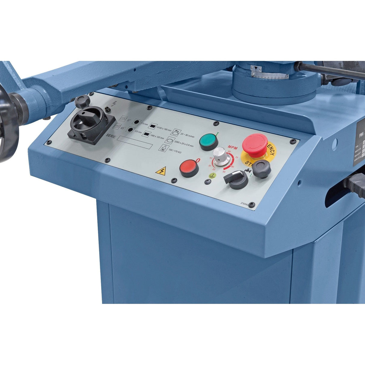 BERNARDO Horizontalbandsäge – Modell HBS 210 Vario PRO / 400 V