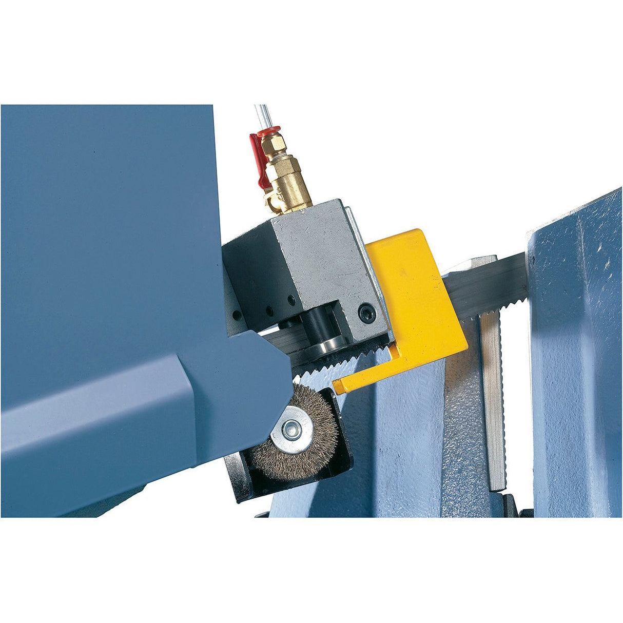 BERNARDO Halbautomatische Doppelgehrungsbandsäge – Modell MBS 350 DGA / 400 V