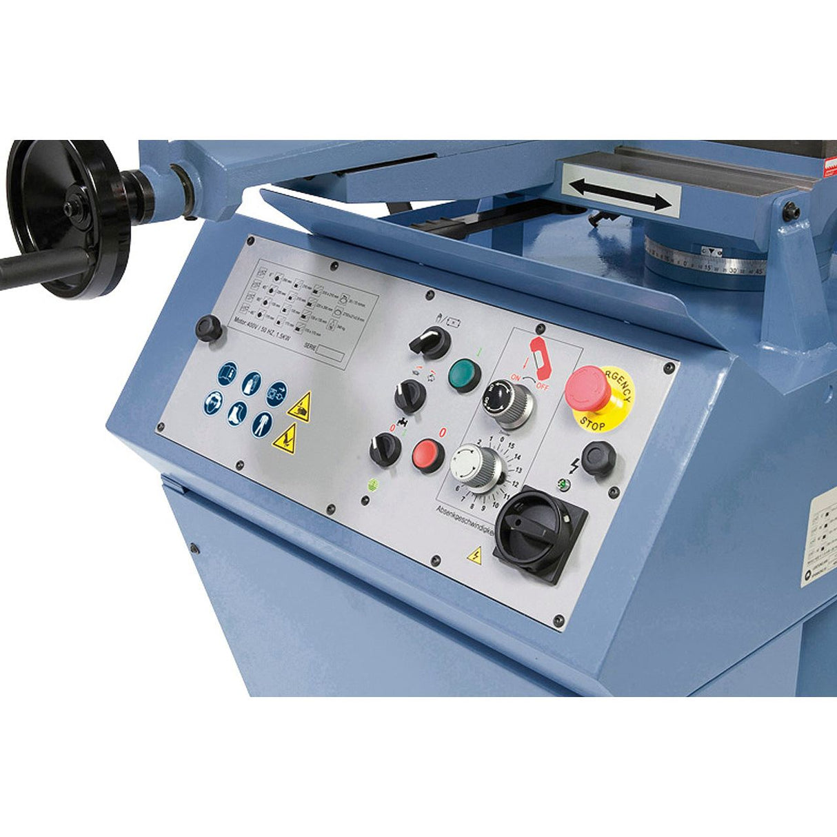 BERNARDO Doppelgehrungsbandsäge – Modell MBS 300 DG-V PRO / 400 V