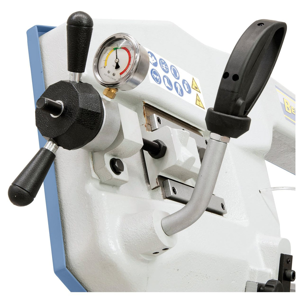 BERNARDO Halbautomatische Doppelgehrungsbandsäge – Modell MBS 530 DGA-V