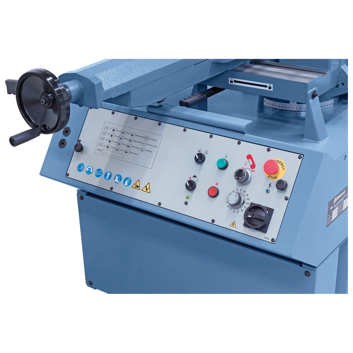 BERNARDO Doppelgehrungsbandsäge – Modell MBS 530 DG / 400 V