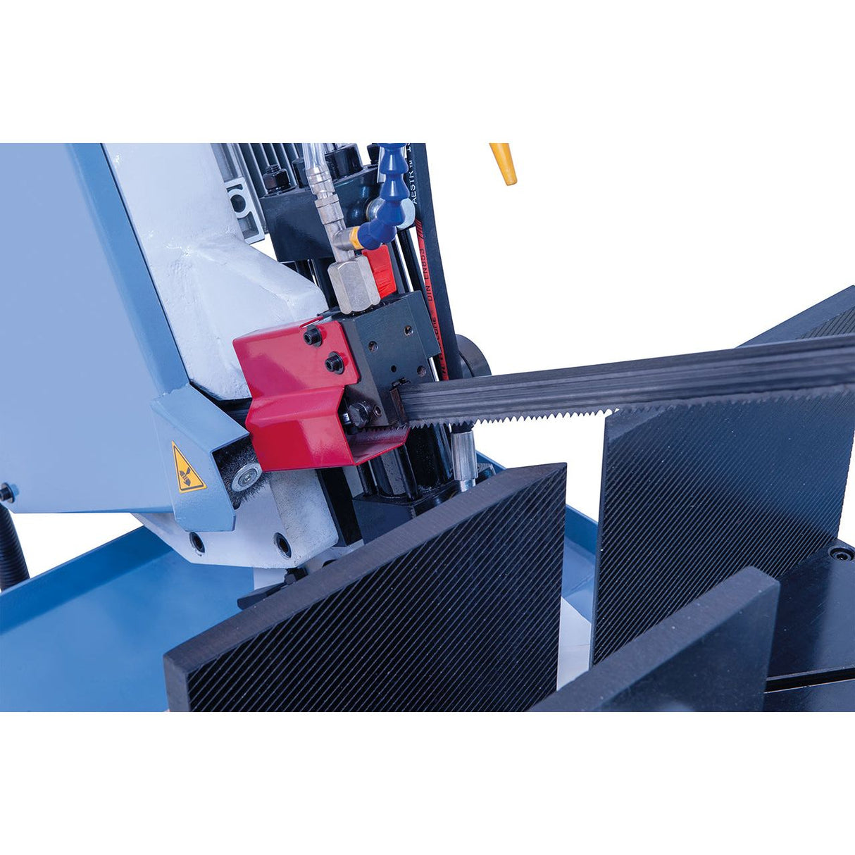 BERNARDO Halbautomatische Doppelgehrungsbandsäge – Modell DGS 460 HV