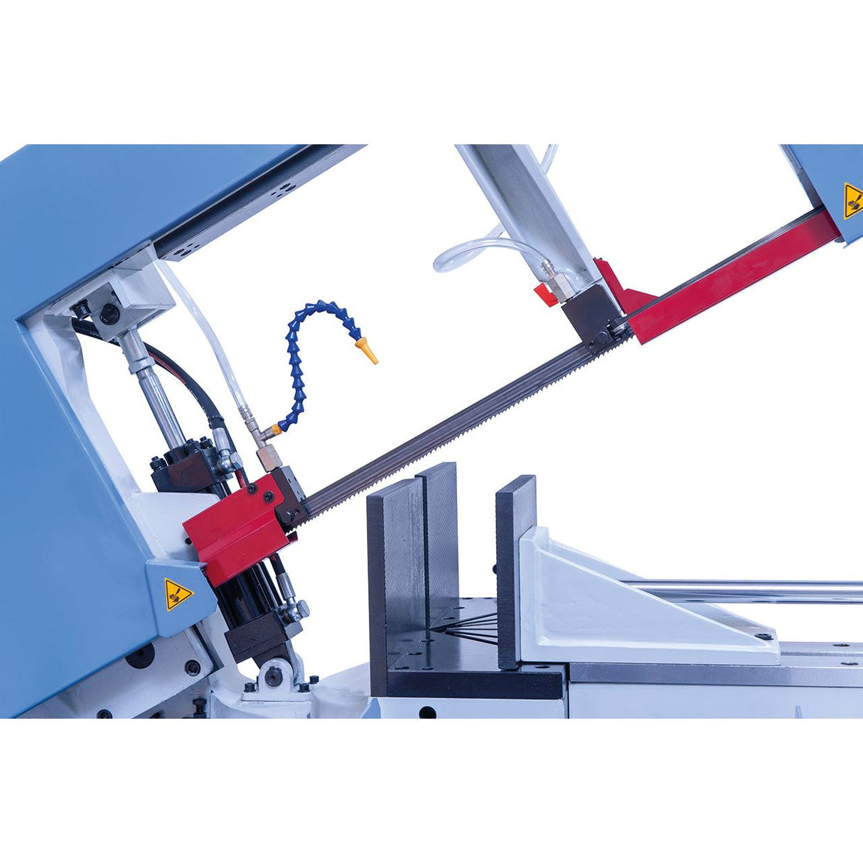BERNARDO Halbautomatische Doppelgehrungsbandsäge – Modell DGS 460 HV