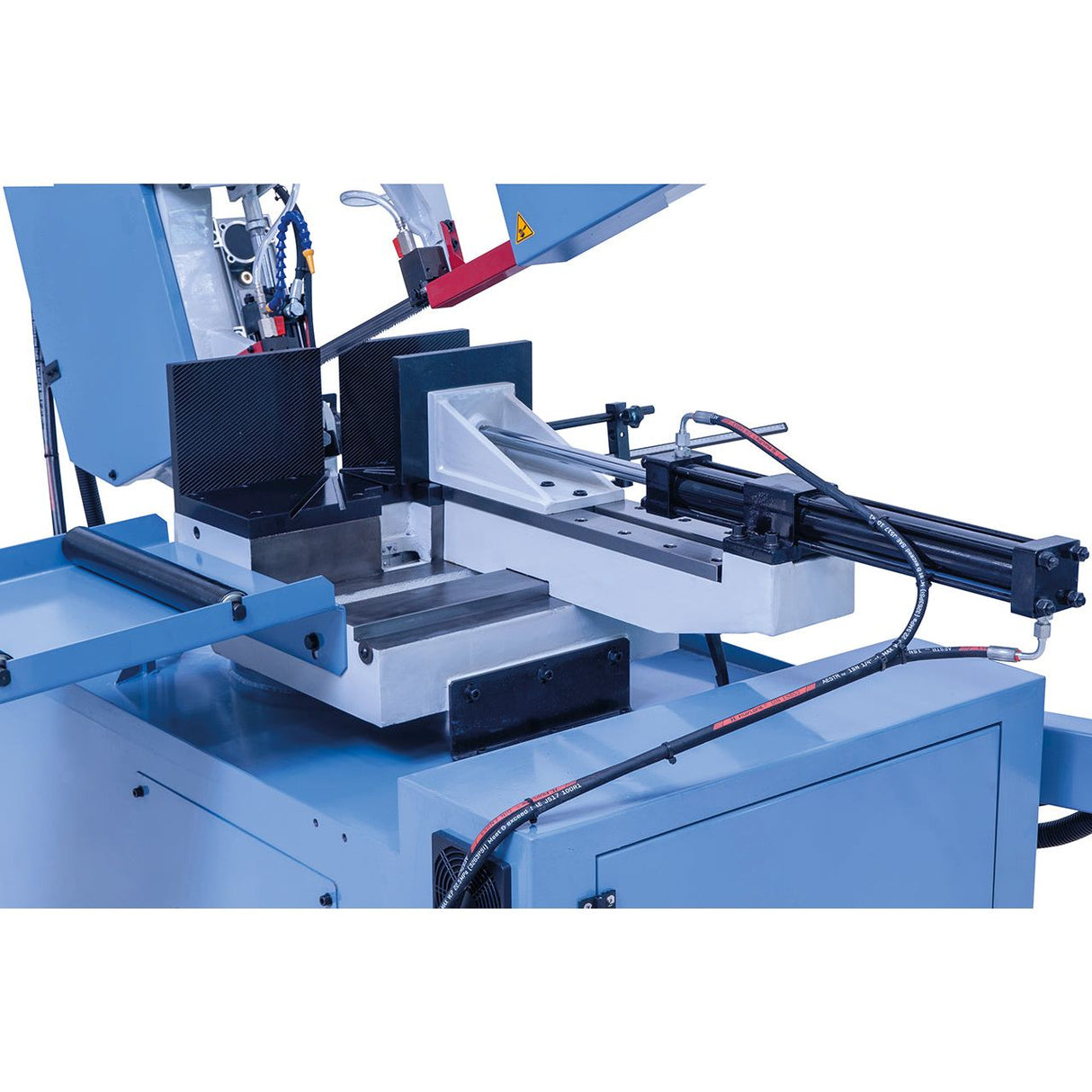 BERNARDO Halbautomatische Doppelgehrungsbandsäge – Modell DGS 460 HV