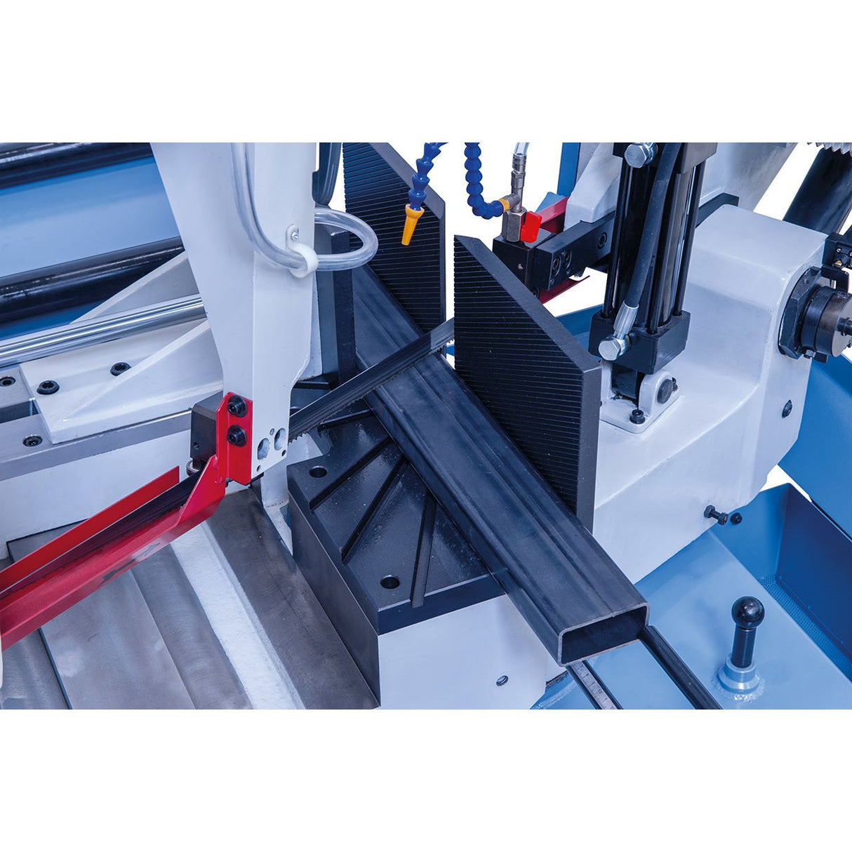 BERNARDO Halbautomatische Doppelgehrungsbandsäge – Modell DGS 460 HV