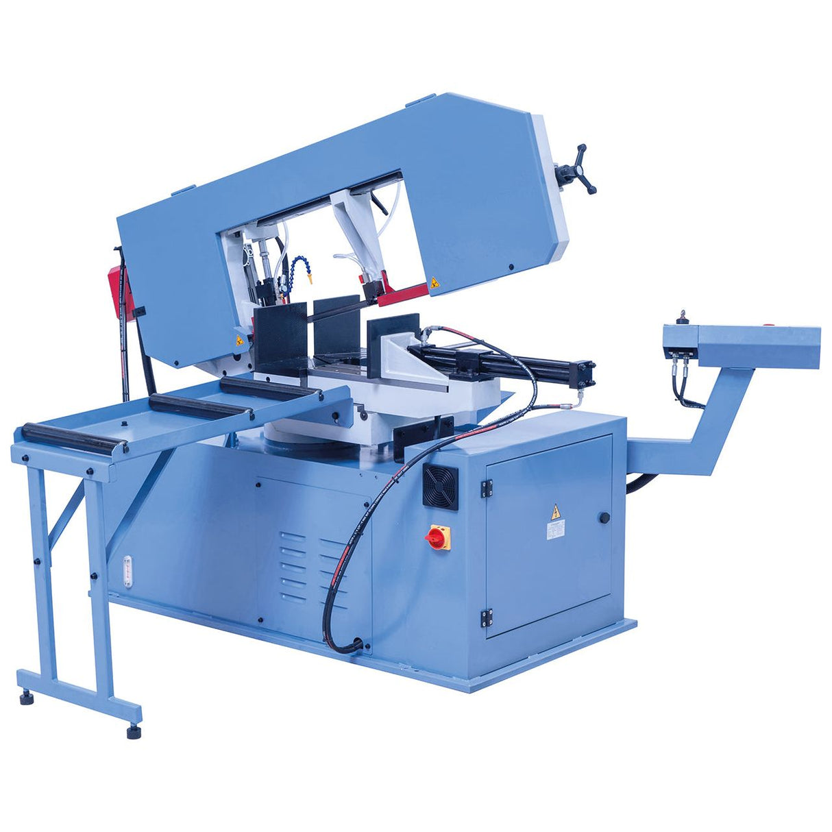 BERNARDO Halbautomatische Doppelgehrungsbandsäge – Modell DGS 460 HV
