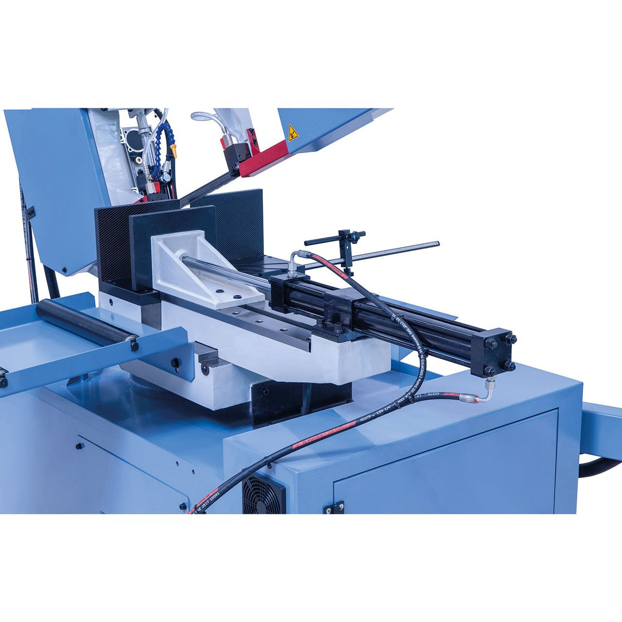 BERNARDO Halbautomatische Doppelgehrungsbandsäge – Modell DGS 460 HV