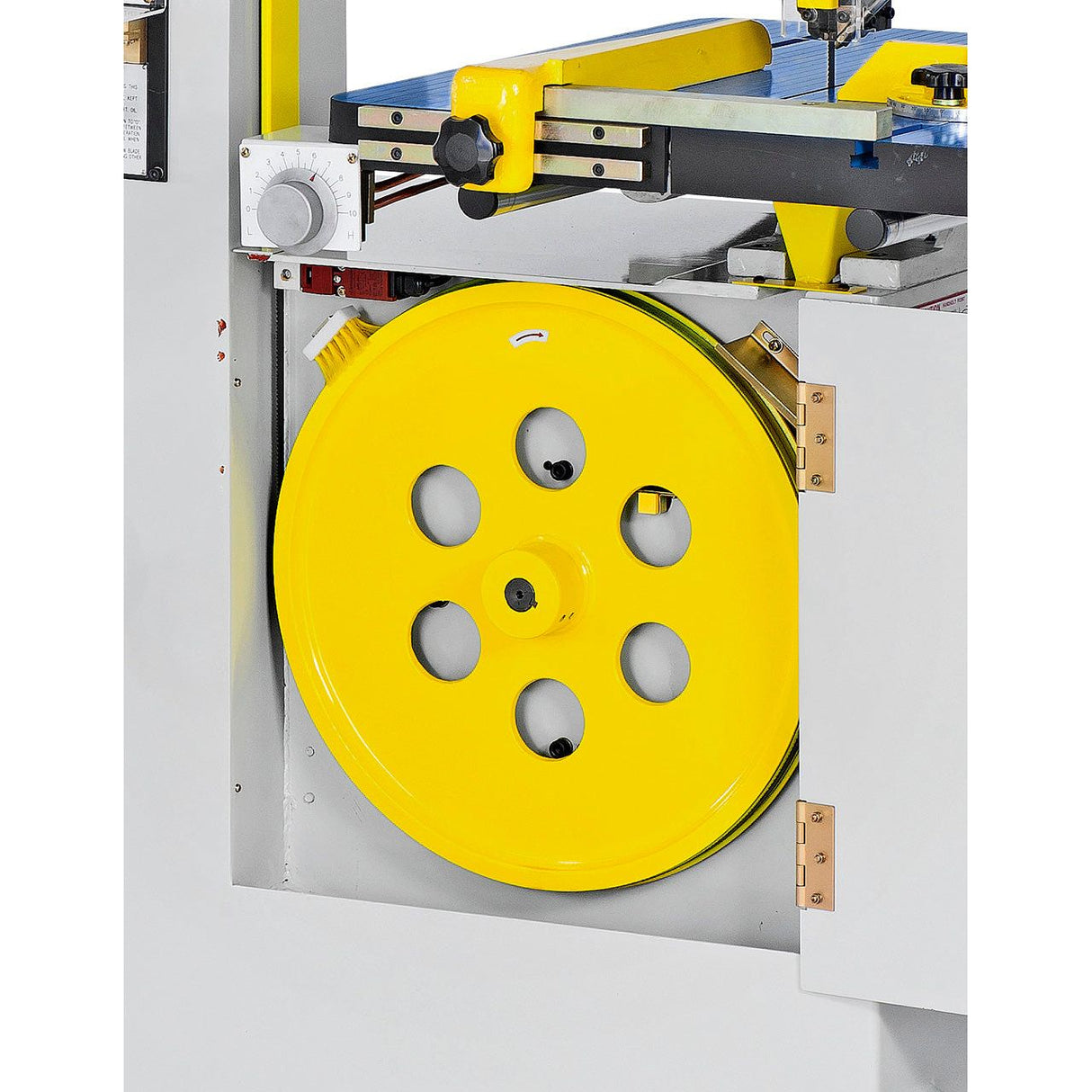 BERNARDO Vertikalbandsäge mit automatischem Tischvorschub – Modell VMS 520 A mit automat. Tischvorschub