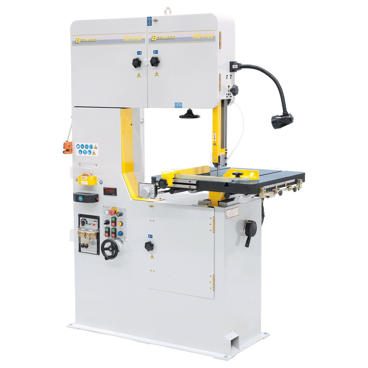 BERNARDO Vertikalbandsäge mit automatischem Tischvorschub – Modell VMS 610 A mit automat. Tischvorschub