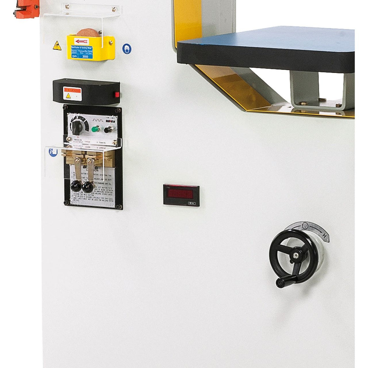 BERNARDO Vertikalbandsäge mit automatischem Tischvorschub – Modell VMS 1000 A mit automat. Tischvorschub