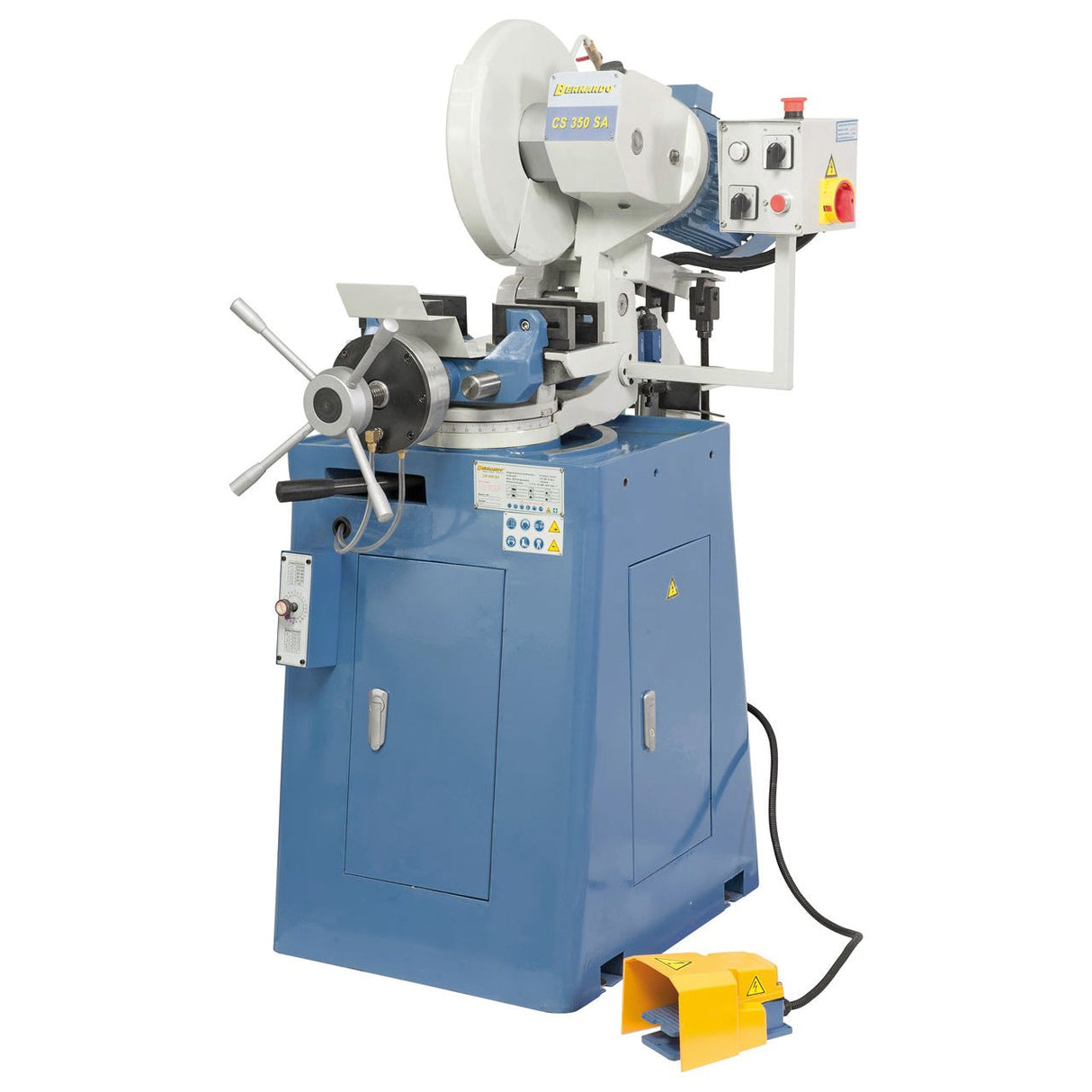 BERNARDO Halbautomatische Metallkreissäge – Modell CS 350 SA