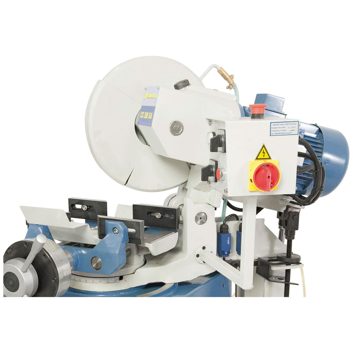 BERNARDO Halbautomatische Metallkreissäge – Modell CS 350 SA