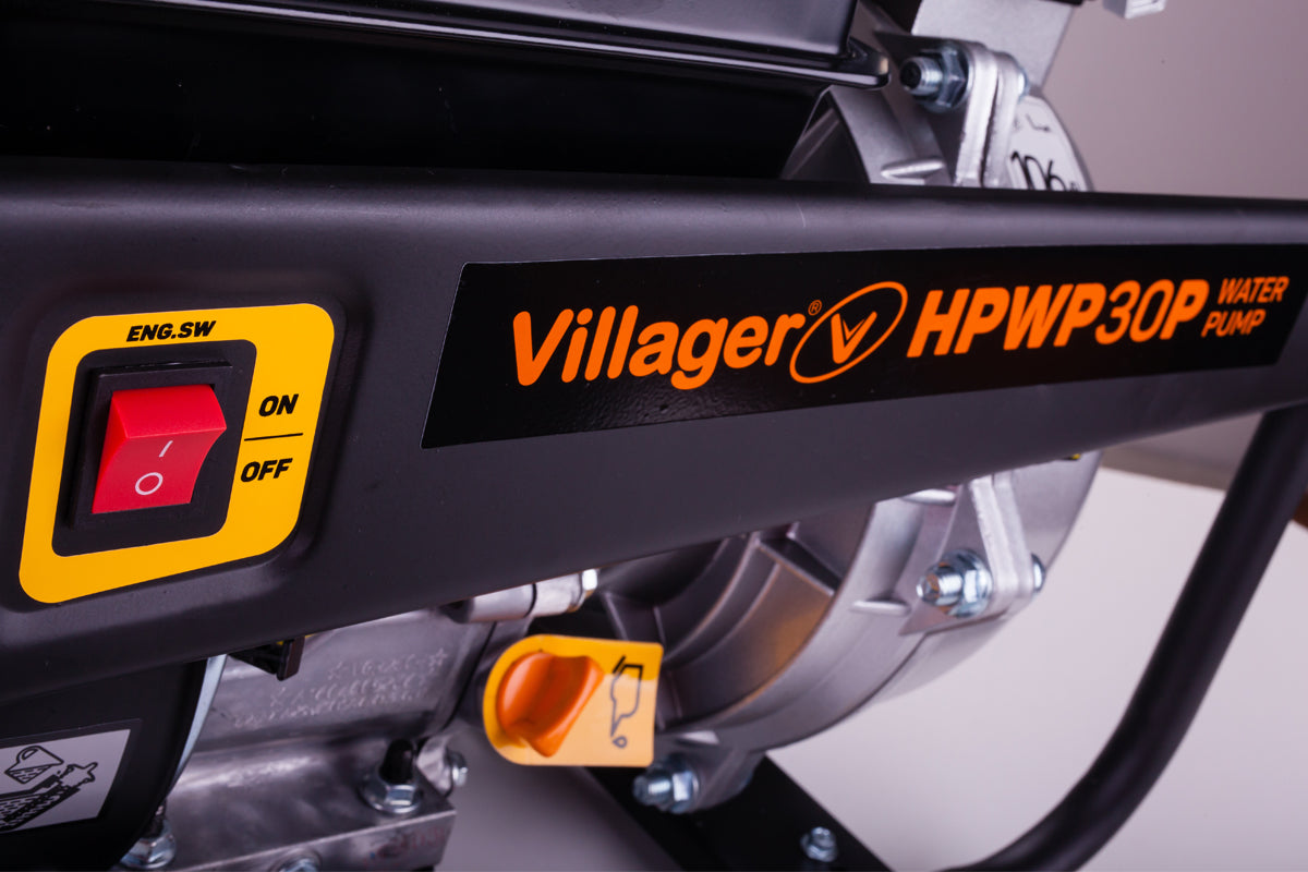 Villager HPWP 30 P - Hochdruck-Motorpumpe mit 6,5 bar & 50 m Förderhöhe - VI-041408