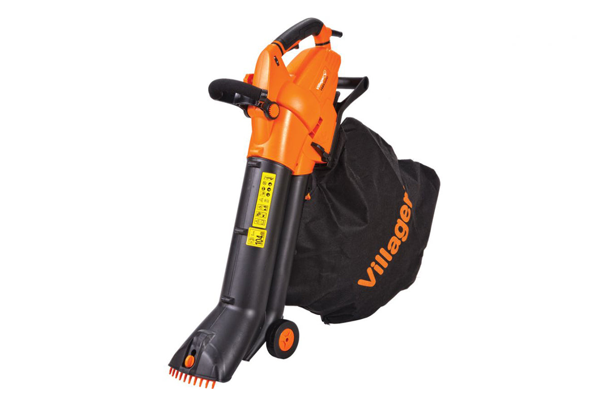 Villager VEBV 3000 - Elektro-Laubbläser & -sauger mit Häcksler, Rechen & 83 m/s - VI-041453