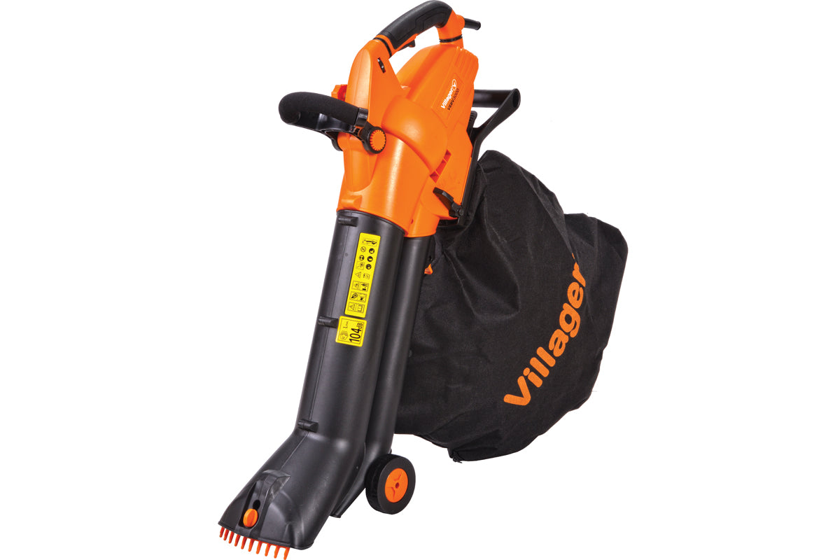 Villager VEBV 3000 - Elektro-Laubbläser & -sauger mit Häcksler, Rechen & 83 m/s - VI-041453