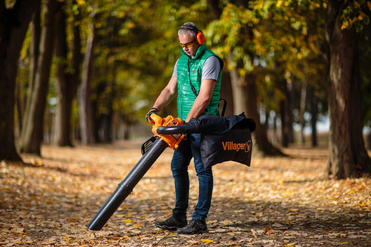 Villager VEBV 3000 - Elektro-Laubbläser & -sauger mit Häcksler, Rechen & 83 m/s - VI-041453