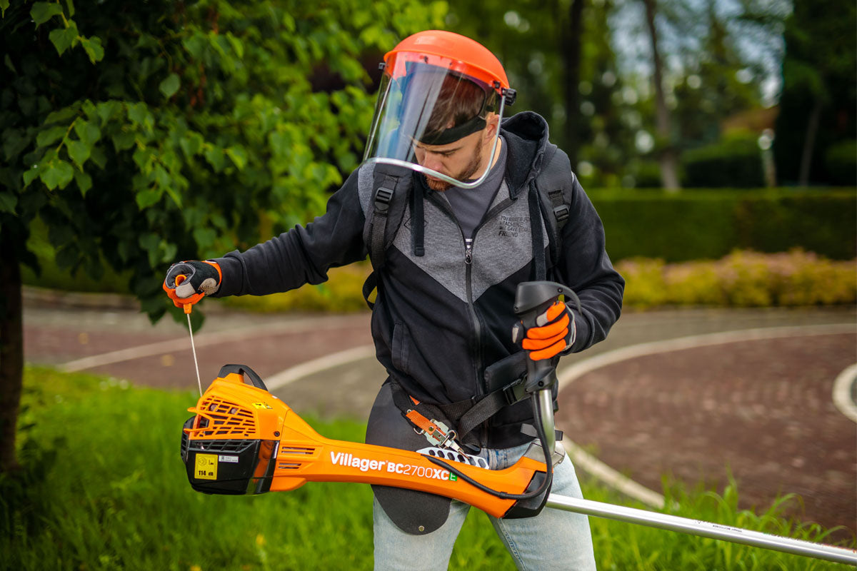 Villager BC 2700 XCE - Benzin-Freischneider mit 46,5 cm³ & Profi-Tragegurt - VI-046518