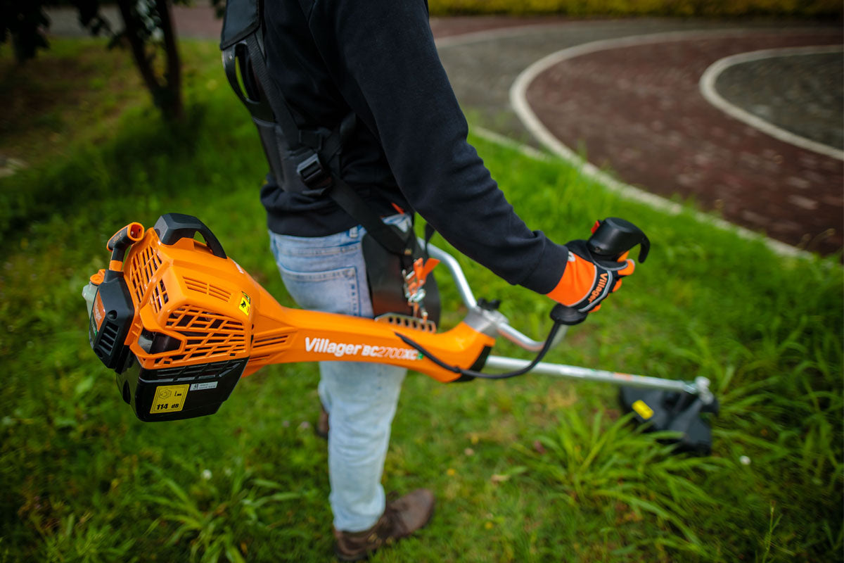 Villager BC 2700 XCE - Benzin-Freischneider mit 46,5 cm³ & Profi-Tragegurt - VI-046518