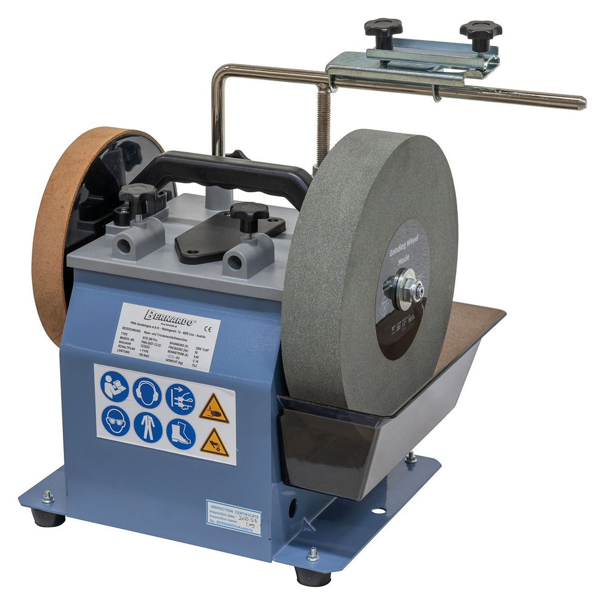 BERNARDO Nass- und Trockenschleifmaschine – Modell NTS 250 Pro